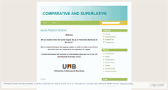 Desktop Screenshot of englishcomparative.wordpress.com