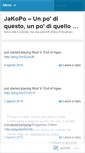 Mobile Screenshot of jakopo87.wordpress.com