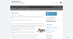 Desktop Screenshot of anecdotaltales.wordpress.com