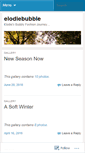 Mobile Screenshot of elodiebubble.wordpress.com