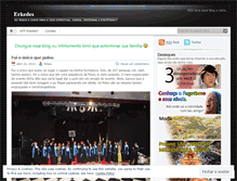 Tablet Screenshot of erkedes.wordpress.com