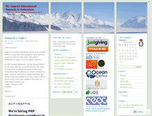 Tablet Screenshot of antarcticadventure.wordpress.com