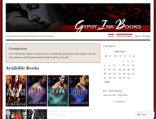 Tablet Screenshot of gypsyinkbooks.wordpress.com