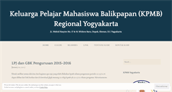 Desktop Screenshot of kpmbyogya.wordpress.com