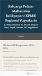 Mobile Screenshot of kpmbyogya.wordpress.com