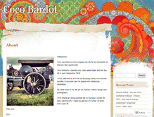 Tablet Screenshot of cocobardot.wordpress.com