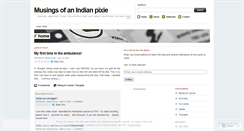 Desktop Screenshot of indianpixie.wordpress.com
