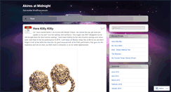 Desktop Screenshot of akiresatmidnight.wordpress.com