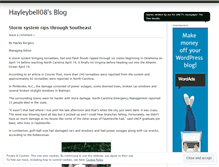 Tablet Screenshot of hayleybell08.wordpress.com