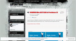 Desktop Screenshot of latehit990.wordpress.com