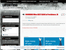 Tablet Screenshot of latehit990.wordpress.com