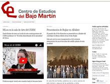 Tablet Screenshot of cebajomartin.wordpress.com