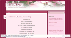 Desktop Screenshot of mypoemssmk.wordpress.com