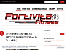 Tablet Screenshot of fortivita.wordpress.com