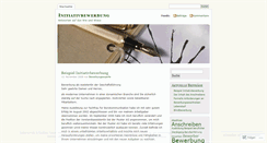 Desktop Screenshot of initiativbewerbung.wordpress.com