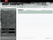 Tablet Screenshot of kreativejuuce.wordpress.com
