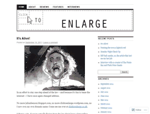 Tablet Screenshot of clicktoenlarge.wordpress.com