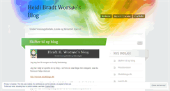 Desktop Screenshot of hbmadsen.wordpress.com