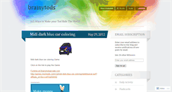 Desktop Screenshot of brainytods.wordpress.com