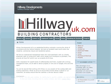 Tablet Screenshot of hillway.wordpress.com