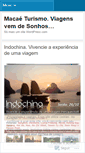 Mobile Screenshot of macaeturismo.wordpress.com