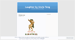 Desktop Screenshot of laughtoutloud.wordpress.com