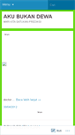 Mobile Screenshot of akubukandewa.wordpress.com