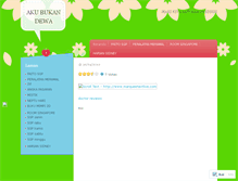 Tablet Screenshot of akubukandewa.wordpress.com