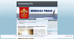 Desktop Screenshot of marcospauloteixeira.wordpress.com