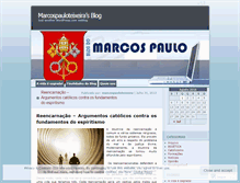 Tablet Screenshot of marcospauloteixeira.wordpress.com