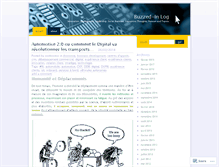 Tablet Screenshot of buzzedinlog.wordpress.com