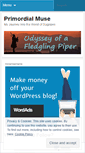 Mobile Screenshot of primordialmuse.wordpress.com