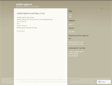 Tablet Screenshot of mothersparrow.wordpress.com