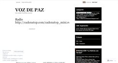 Desktop Screenshot of ministeriovozdepazusila.wordpress.com