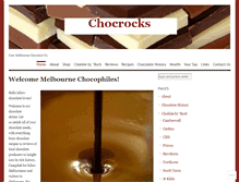 Tablet Screenshot of chocrocks.wordpress.com