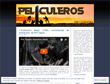 Tablet Screenshot of peliculeros.wordpress.com