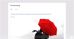 Desktop Screenshot of knowhacking.wordpress.com