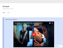 Tablet Screenshot of buleqeb.wordpress.com