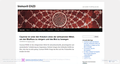 Desktop Screenshot of immuvitch23.wordpress.com