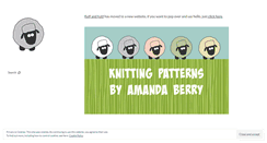 Desktop Screenshot of fluffandfuzzknitting.wordpress.com