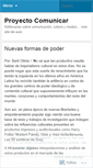 Mobile Screenshot of blogdecomunicacion.wordpress.com