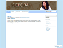 Tablet Screenshot of deborahmusic.wordpress.com