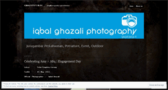 Desktop Screenshot of iqbalfoto.wordpress.com
