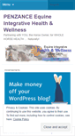 Mobile Screenshot of horseconsult.wordpress.com