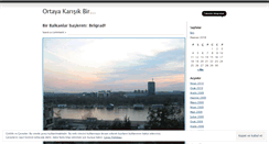 Desktop Screenshot of hayvansalgida.wordpress.com