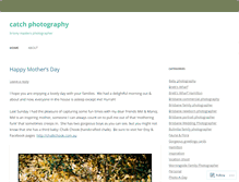 Tablet Screenshot of catchphotography.wordpress.com