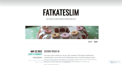 Desktop Screenshot of fatkateslim.wordpress.com