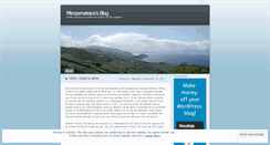 Desktop Screenshot of mirceamateica.wordpress.com