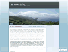 Tablet Screenshot of mirceamateica.wordpress.com