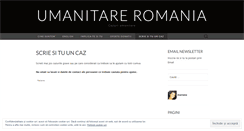 Desktop Screenshot of charityromania.wordpress.com